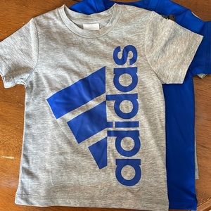 Size 3T boys shirts.  2 adidas and 1 cat and Jack